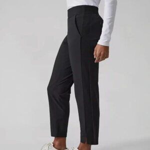 Athleta Brooklyn Ankle Pant Pull on Black size 4